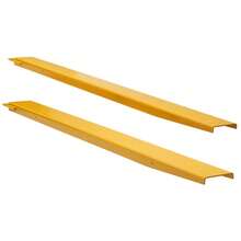 [Free Shipping] Pallet Fork Extensions, 84" Length 5.5" Width, Heavy Duty Carbon Steel Fork Extensions For Forklifts, 1 Pair Forklift Extensions, Industrial Forklift Fork Attachments For Forklift Truck, Yellow-XY704335 - Multicolor - View 4