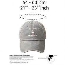 1pc Gothic Casual Washed Men Hat, Featuring 'animal And Letters' Print Design. It's Perfect For Sun Protection,Shade ,Outdoor Activity. - Multicolor - View 8