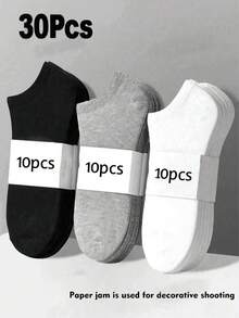 10/15 Pasang Kaos Kaki Pendek dan Kaos Kaki Model Rendah Seri Aneka Warna untuk Wanita, Kaos Kaki Tipis untuk Musim Panas - MultiWarna - View 6