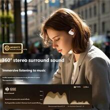 Lenovo EA390 Ear-Hook Wireless Headsets Open Bone Conduction Music Sports Bluetooth Earphones - Off White - View 5