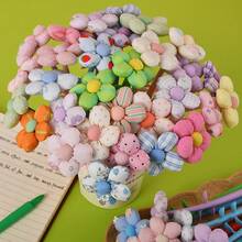 Creative Rocker Colorful Flower Pen Cute Decompression Neutral Pen Gift Stationery Cartoon Student Pen - Random Styles - View 1