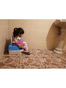 Bañito Entrenador Wc Infantil, Bañito Con Bacinica Extraíble - Azul - Ver 2