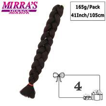 Extensiones de cabello trenzado jumbo de 41 pulgadas, trenzas sintéticas moradas, extensiones de cabello con degradado rosa-azul, soporte para trenzado de cabello, empaque al por mayor. - S1/613/14G - Ver 11