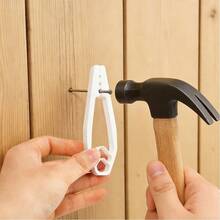 Non-Slip Safety Nail Hammer, Portable Nail Fixing Tool, Random Color, Multi-Function Finger Protection Pliers, Home Woodworking Basic Repair Tool, Craftsman Practical Tool, Home Maintenance Essential - 2 Items - View 12