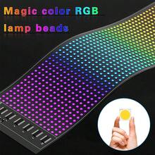 Programmable Devil Eyes For Cars,LED Sign For Car,Bluetooth APP Control,DIY Edit Text, Patterns, Animations - Black - View 5