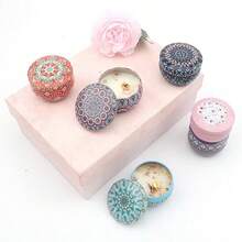 1/6/12pcs Scented Candle Gift Set, Soy Wax Jar Candles, Aromatic Candles Creating Romantic Atmosphere, Suitable For Wedding, Festival Or Thank You Gifts, Perfect Decoration Accent For Home And Bedroom Space, Wedding Decor, Ramadan Gift - Multicolor - View 12