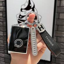Volvo Key Fob Cover With Luxury Diamond Shiny Design, Compatible With Volvo S60, XC60, XC40, XC90, C40, S90, V90 Car Key Protective Case - Multiple Styles - View 5