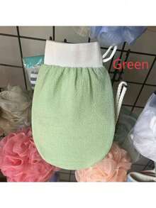 1 Set Of Randomly Colored Deep Exfoliating Gloves, Making The Skin Smooth And Translucent. Bath Scrub Cleaning Gloves, Gentle And Effective Korean Loofah Skin Exfoliating Sponge, Remove Dead Skin And Dirt, - One Size - View 10