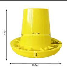Automatic Chicken Feeder And Waterer Set, Large Capacity Poultry Feeding And Watering Equipment, Anti-Spill Feeder And Water Trough Supplies, Suitable For Chickens, Quails, Pigeons, Ducks And Farm Birds - Multiple Styles - View 13