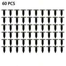 30/60 piezas de clips de sujeción con forma de árbol, material plástico duradero, ajuste y resistente al desprendimiento, cumple con los requisitos de ensamblaje de vehículos - Hebilla con púas en forma de árbol - Ver 12