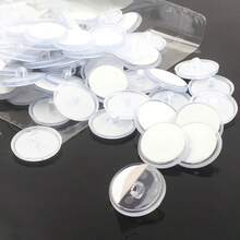 20/40/70/100/135/170Pcs Self-Adhesive Transparent Ceiling Hooks, Suitable For Decorations, Christmas Banners, Party Supplies, Removable Without Traces, Suitable For Tiles, Walls, Easy Installation - Clear - View 9