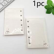 1pc 5-Hole M5 A8 Loose-Leaf Paper/Notebook Refill, 50 Sheets/Pack, Suitable For Notebook Recording, Travel Notebook, Blank Grid To-Do List Notebook Pages, Planner Refill, Ideal Gift For Back To School Season - one-size - View 13