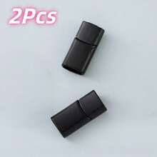 1Pc/2Pcs Magnetic Buckle, Flat Rectangular Magnetic Buckle, Inner Hole With Rounded Corners, Wrist Cord Buckle, Craft Jewelry Accessories Making Material, Jewelry & Watch Accessories > Jewelry Accessories > Bracelet Accessories, Jewelry Making Supplies Category, DIY Jewelry Accessories, Bracelet Connector Buckle - Multicolor - View 19