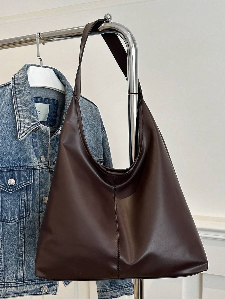 Tas Tote Besar Wanita Terbaru, Tas Bahu dengan Tekstur Berkualitas