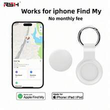 RSH For Air Tags Smart Locator-1PC, Mini Smart Tracker Works With Apple Find My (IOS Only), Precise Positioning Anti-Loss Device Smart Tag, Suitable For Luggage, Bags, Wallets And Suitcases Tracking,Protection Privacy,Replaceable Battery - Multicolor - View 14
