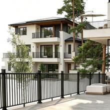 4Ftx 36in H Level Deck Railing Kit, Textured Black AAMA2604 Powder Coat, IBC Certified Guard Rail Deck Porch Balcony Patio Outdoor - Black-level Railing + 4 Step + 1 - View 6