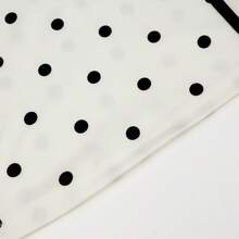 Retro Polka Dot & Striped Contrast Color Loose Women Pants - Apricot - View 10