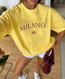 Women T-Shirts - Lemon Yellow - View 1