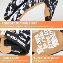 1 Pair Motorcycle Gloves, Summer Riding Gloves, Motocross Bicycle Gloves, Touchscreen, Racing Protection, Riding Accessories, Riding Essentials, Gift For Male And Female Riders - Multicolor - View 4