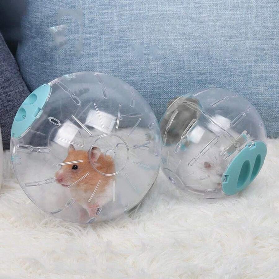 Plastic Outdoor Sports Ball, Slow Jogging Ball Toy For Small Pets, Hamster, Gerbil, Exercise Ball, Play Toy, Small Pet Supplies