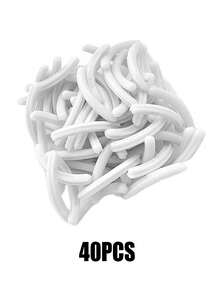 Eyelash Curler Refill Pads, 200pcs/100pcs/50pcs/20pcs, Soft Rubber Material, Suitable For Universal Eyelash Curlers (White) - White - View 18
