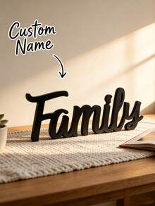 Personalized Desktop Name Decoration - Customized Text And Name, Create Your Exclusive Ornament, Macaron Color Palette, Fashionable Decor, Perfect Gift For Holidays And Back To School Gift For Teachers - Multicolor - View 9