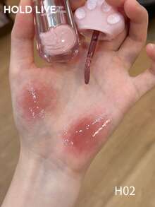 HOLD LIVE Glossy Sheer Lip Gloss Daily Nude Milk Tea Color - H02 - View 2