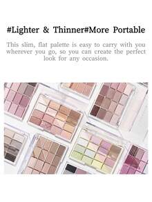 Paleta de sombras de ojos Wakemake de 16 colores 14g - #07 - Ver 4