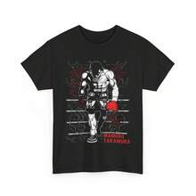 Anime Hajime No Ippo, Kamogawa Takamura Black T Shirt - Black - View 1