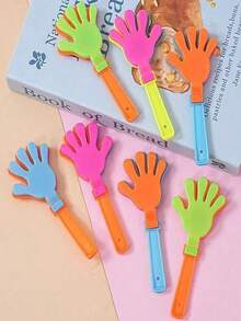 Clappers, Suitable For Holiday, Birthday Party Gifts And Supplies, Applicable For Christmas Party, Christmas Gifts, New Year Gifts, Christmas Stocking Fillers, Holiday Celebrations, Plastic Party Clappers, Bringing You Joy And Excitement - Multicolor - View 7