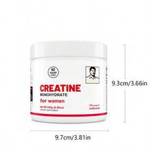 Miriyalyad Women's Premium Creatine Monhydrate And Collagen+BCAA Blend-Muscle Support, Hair&Nails Strength, 30 Servings, No Sugar, No Artificial Additives, Dietary Supplement, 8.46oz - 3PCS - 查看 8