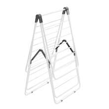 Tendedero Plegable 2 Niveles con Pinzas para Calcetines Tendedero de Ropa 1470 mm de Tendido 31 Barras de Secado Tubos de Hierro y Plástico PP Altura Ajustable para Exterior, Interior, Blanco - Tendedero de ropa de 2 niveles, 1470 mm - Ver 8