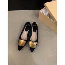 Women Flats - Black - View 2