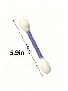 1pc Catnip Filled Anti-Bite Felt Cat Teaser Stick Toy, Cute Cotton Swab Shaped Catnip Interactive Toy, Suitable For Home Play, Used For Indoor Cat Games - Multicolor - View 10