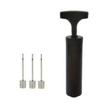 Portable Hand-Pressed Ball Pump (With 3 Needles), Mini Manual Inflator, Suitable For Basketball, Soccer And Various Sports Balls - Black - View 9