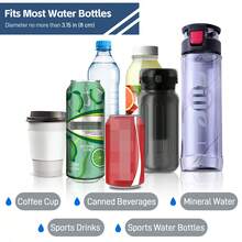 PAKRYS Motorcycle/Bicycle Water Bottle Holder - 1.2oz Ultra-Lightweight And Durable Bicycle Cup Holder, Bicycle Drink Holder, Cycling Water Bottle Holder With Screw Tools, Suitable For Water Bottles With Diameter 2.75-3.94 Inches - Quick-release Water Bottle Holder, Model a - View 8