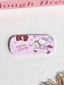 SANRIO 2026 新款卡通 Hello Kitty 可愛貓咪背膠化妝鏡手機支架鏡 可折疊 橫向/縱向雙用鏡 輕巧便攜 女生必備 - 彩色 - 查看 11