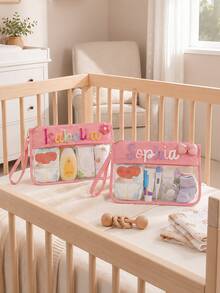 Personalized Storage Bag Organizer For Baptism And Birthday Gift, Christening - Multicolor - View 2