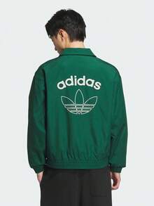 Adidas Originals 男款 IH JKT M 梭織無帽外套 KC0136 - 綠色 - 查看 3