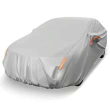 [Local Shipping] Car Cover For Automobiles 193 Inch Rain Sun UV Protection Universal Fit Sedan Chevrolet  -XY423819 - FXCD4MBYXYDCM0 - View 3