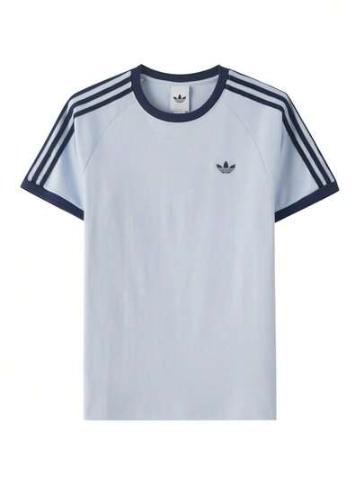 Camiseta Adidas Originals Unissex, Coleção Verão 2026, Estilo Esportivo Casual, Confortável, Respirável, Gola Redonda e Manga Curta (KT7764)