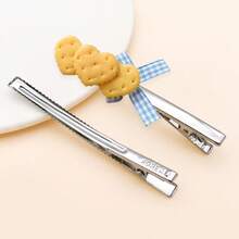 5 Stücke 8x60mm 8x80mm flache Metall-Haarspangen-Clips mit einzelner Zange, Schmuckbasis für DIY-Haarspangen, Schmuckherstellungszubehör - Verschiedenfarbig - Übersicht 9