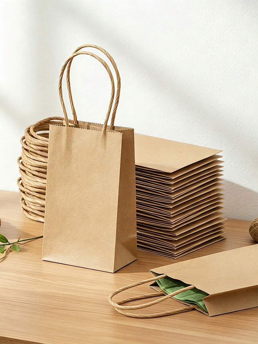 5/10/25 Stück Schwarze Papiertragetaschen, Verpackungstaschen für Kleidung, Milchtee, Kaffee, Desserts, Geschenkverpackungstaschen, geeignet für Geburtstagsfeiern, Hochzeiten, Feiertagspartys