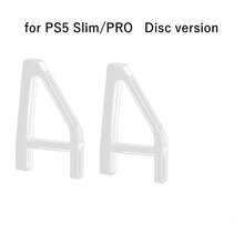 2pcs: Cross-Border Hot-Selling P5slim/Pro Horizontal Stand Game Base Transparent, Suitable For P5 Slim Pro Digital Edition Game Console Accessories, Sturdy And Durable Tray, Home Desktop Organizer - View 10