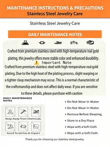 一对18K镀金不锈钢几何耳环，复古时尚月亮星星耳环，女士情人节珠宝礼物 - 耳扣 - 查看 9