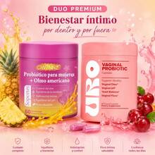 URO Gwynne Pack Combinado Gomitas y Cápsulas Probióticas con sabor a ...