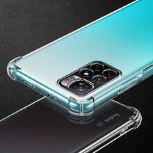 1件裝透明手機殼，適用於系列手機，包含 Note 12 Turbo、K80 Pro、Poco X7 Pro、Poco X5，防震極簡時尚手機殼，親膚不傷手，防震、防塵、防靜電 - 無色 - 查看 5