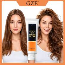 GZE Instant Thickening Styling Paste | Lightweight Non-Greasy Formula Easily Create Voluminous Long-Lasting Hair | Suitable For All Hair Types - 100g - View 2