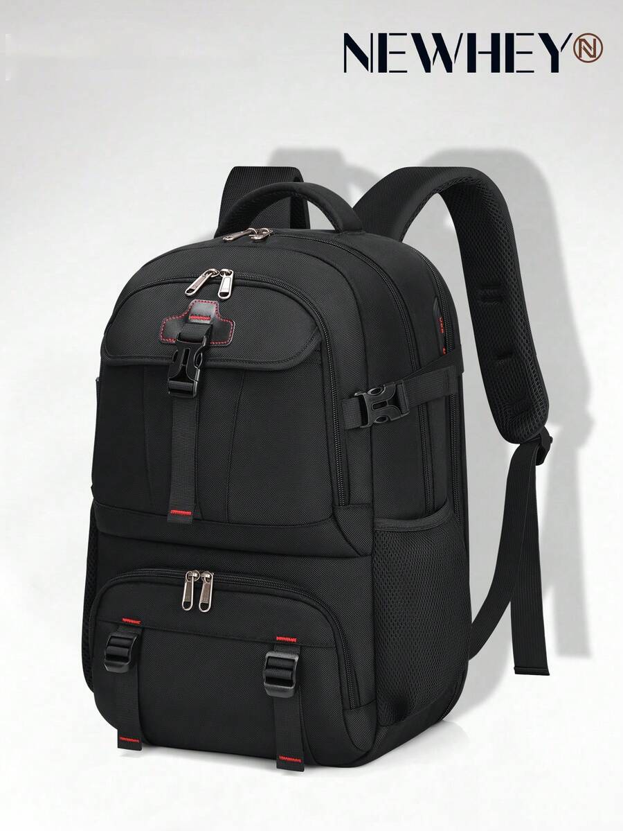 NEWHEY 17.3 Inch Laptop Backpack With USB Charging Port, Waterproof, For Work, Travel, Business, Students