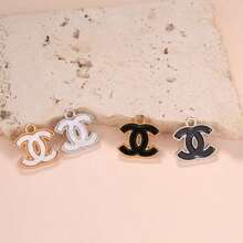 Rhinestone Crystal Pendant Charms, Suitable For DIY Jewelry Making, Shiny Aluminum Alloy Decorative Pendants, Can Be Used For Bracelets, Necklaces, Earrings, Keychains And Handmade Accessories. - Multicolor - View 6